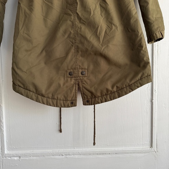 American Eagle Olive Green Women's Parka Coat XS - Picture 4 of 9